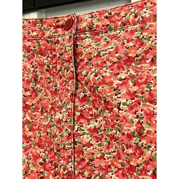 EDDIE BAUER FLORAL PENCIL SKIRT PLUS SIZE 18 - Picture 3 of 6